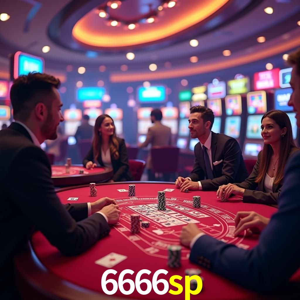 A Experiência Imersiva dos Cassinos Ao Vivo no 6666sp